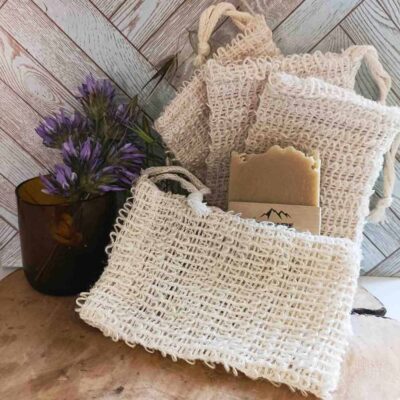 sac a savon en sisal